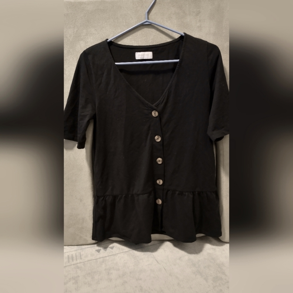 Mamalicious Nursing Friendly Tee, Medium